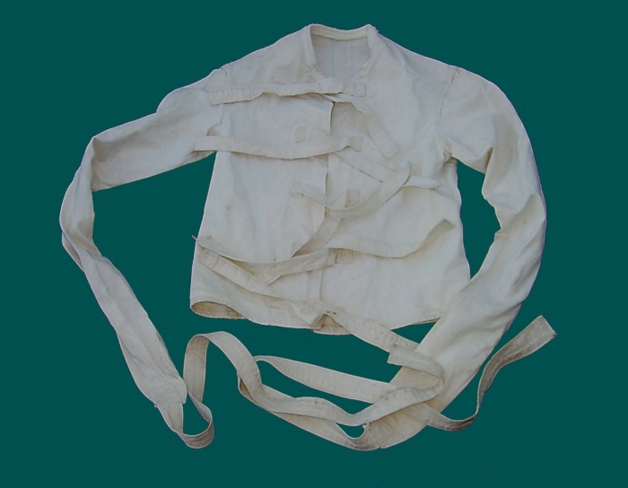 Unknown Straitjacket with Multiple Ties
